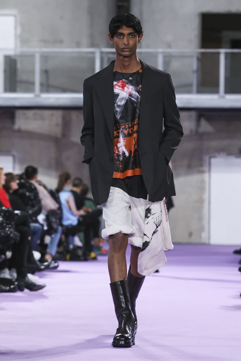 Raf Simons Spring/Summer 2020 Runway Collection paris fashion week pfw ss20 menswear presentation show