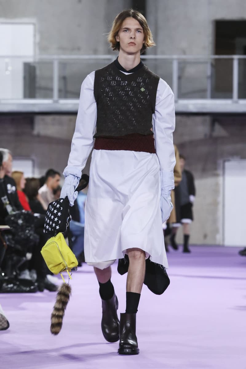 Raf Simons Spring/Summer 2020 Runway Collection paris fashion week pfw ss20 menswear presentation show