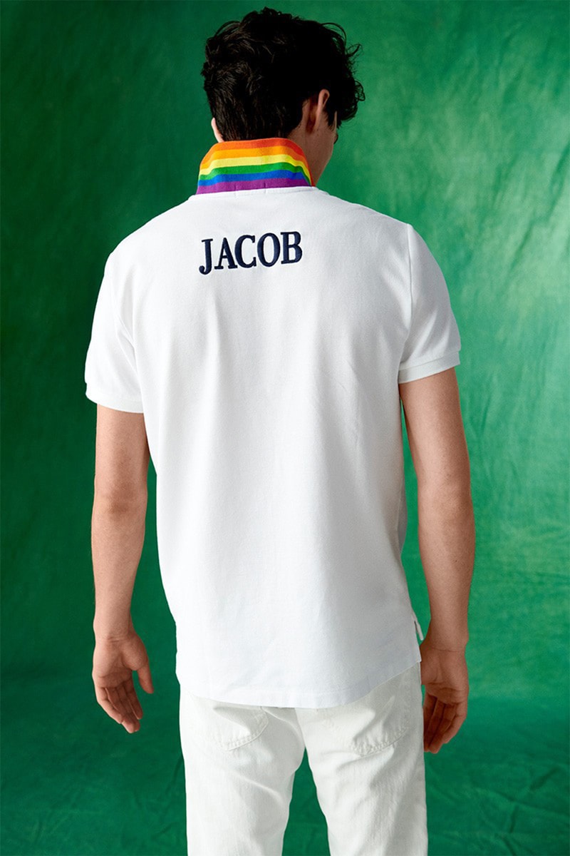 Ralph Lauren Pride Collection LGBTQQIAAP Inclusive Capsule Spring Summer 2019 SS19 Lookbook Rainbow Flag Logo Mens Womens Children Kids T-Shirts Sweatshirts Trousers Hoodies Polos Caps Hats Stonewall Community Foundation Charity Profits Jacob Bixenman Olympian Gus Kenworthy ballet dancer Harper Watters Evrisha Tyriq Cory queer youth group Hetrick-Martin Institute Cass Bird
