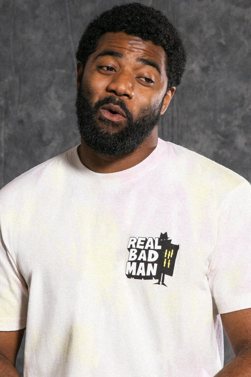 Real Bad Man Season 3 Collection Class Portraits lookbook drop release date info buy june 7 “Don’t Make Me Laugh” with Large Professor, Blu Exile & “Elephant Books” Boldy James Alchemist DON’T MAKE ME LAUGH comedy Piet Parra, author and radio personality “Rude” Jude Angelini, Rap producer Alchemist, Spanto Born X Raised, Rappers Blu, Pink Siifu Roc Marciano, Odd Future’s Errol Chatham