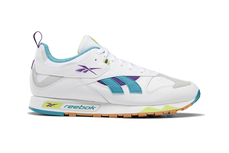 Reebok Classic Leather RC 1 0 1983 silhouette True Grey 7 Black Chalk Skull Grey White Regal Purple soft leather runner