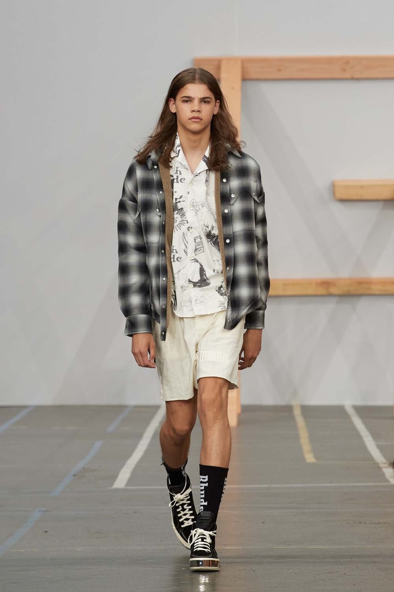 RHUDE spring summer 2020 collection runway paris fashion week 2019 mens runway collection backstage Rhuigi Villaseñor pfw ss20