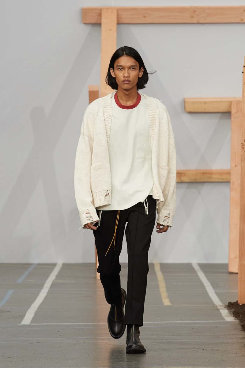 rhude cardigan