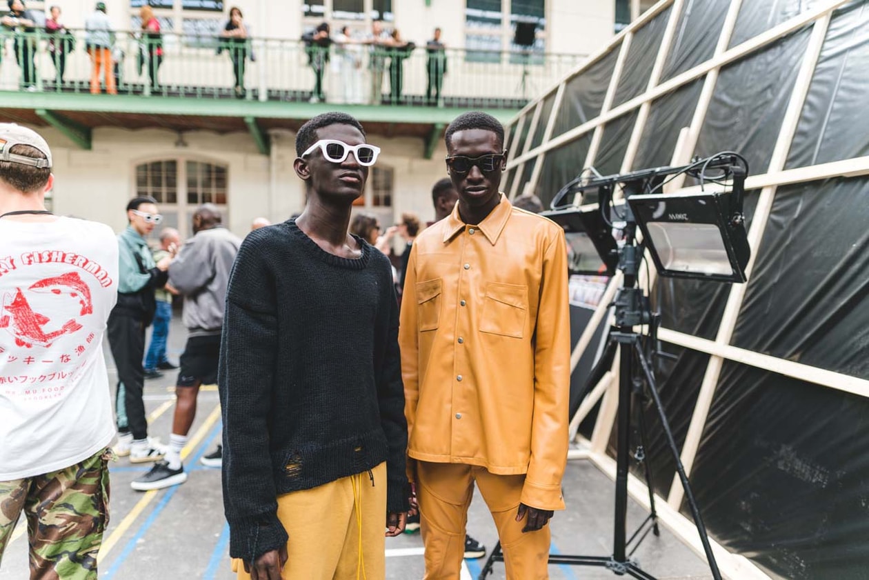 RHUDE spring summer 2020 collection runway paris fashion week 2019 mens runway collection backstage Rhuigi Villaseñor pfw ss20