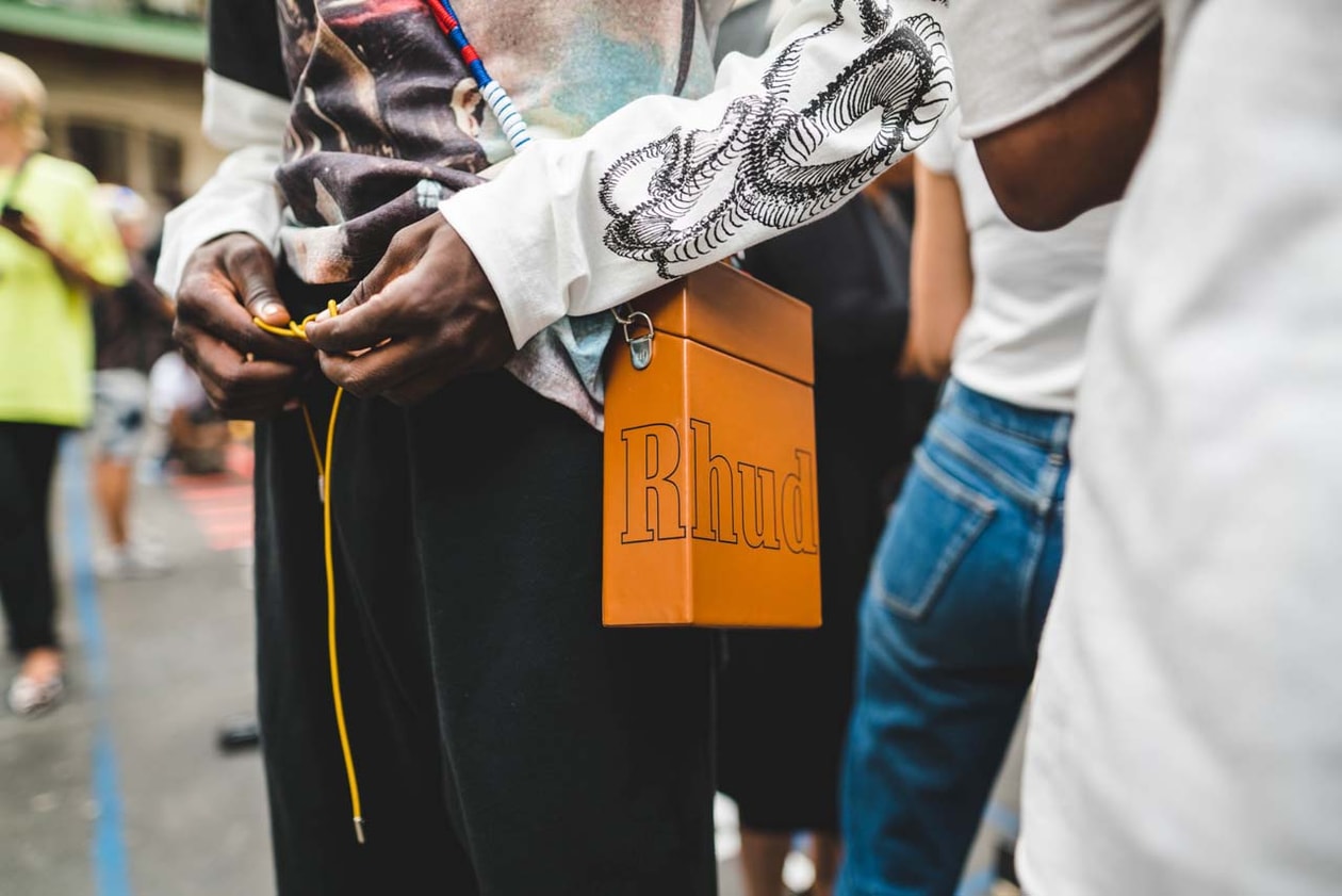 RHUDE spring summer 2020 collection runway paris fashion week 2019 mens runway collection backstage Rhuigi Villaseñor pfw ss20