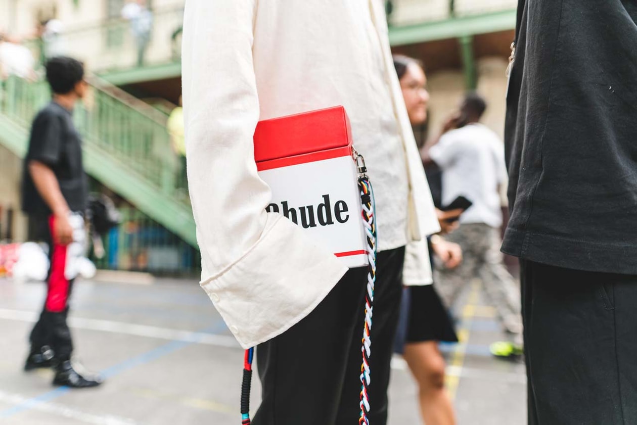 RHUDE spring summer 2020 collection runway paris fashion week 2019 mens runway collection backstage Rhuigi Villaseñor pfw ss20