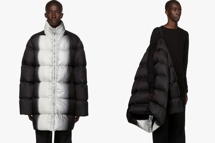 Rick Owens Drops Down-Filled Quilted Jumbo Duvet Jacket