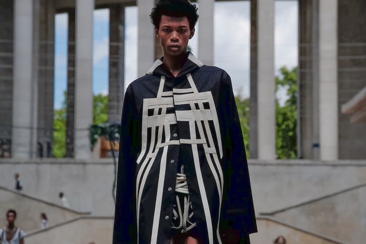 Rick Owens Delivers Bold Leather Looks and Champion Collaboration for SS20