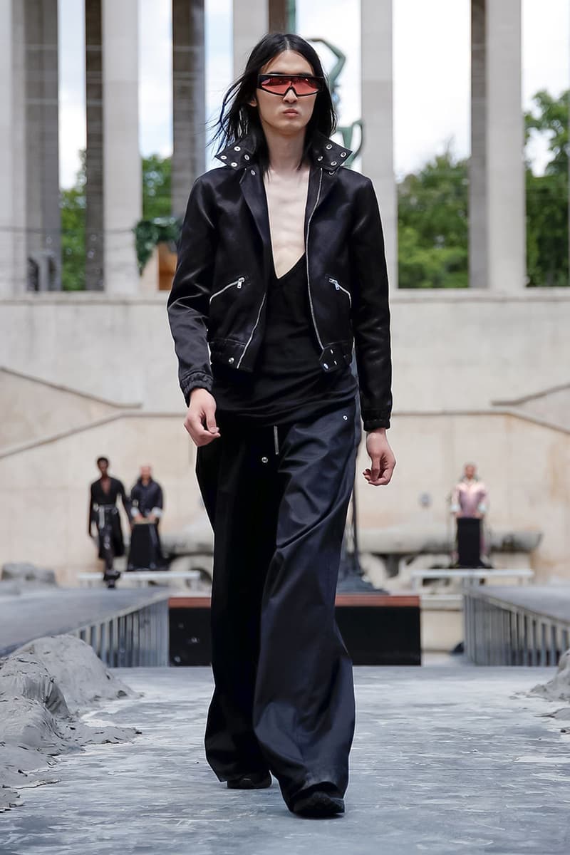 Rick Owens Spring/Summer 2020 Paris Fashion Week Men's SS20 Runway Collection Looks Tailoring Iridescent Coats Suits Streetwear Avant Garde