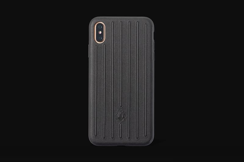 RIMOWA Leather Groove iPhone Case Release Apple XS Max Black