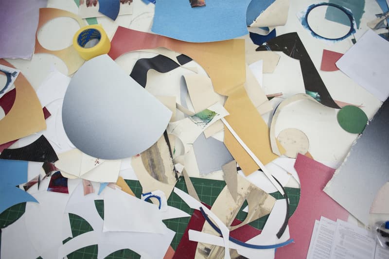 Ryan Hewett New Paintings Unit London South African Cape Town Portrait Faces Forms Figures abstract deconstruct dissect mayfair