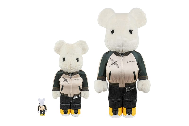 Medicom Toy Joins Sacai and Dr. Woo for Fashionably-Dressed BE@RBRICK