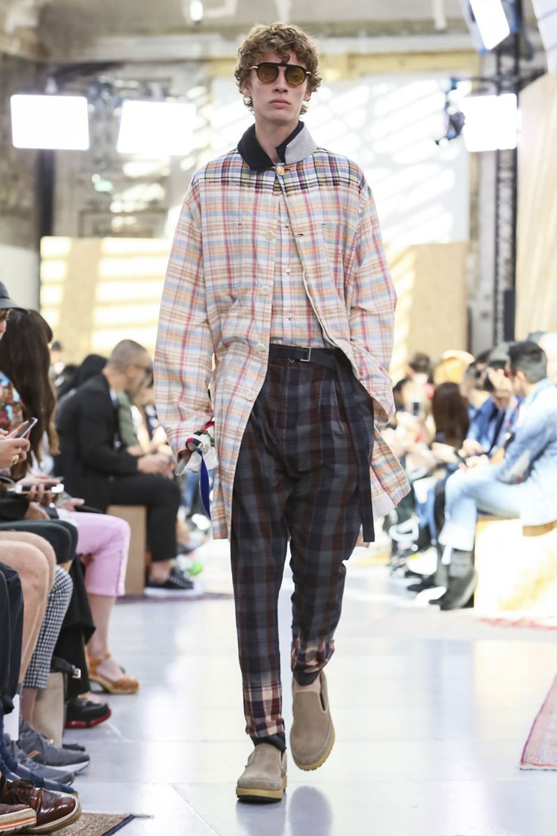 Sacai Paris Fashion Week Mens SS20 Runway Presentation military Chitose Abe