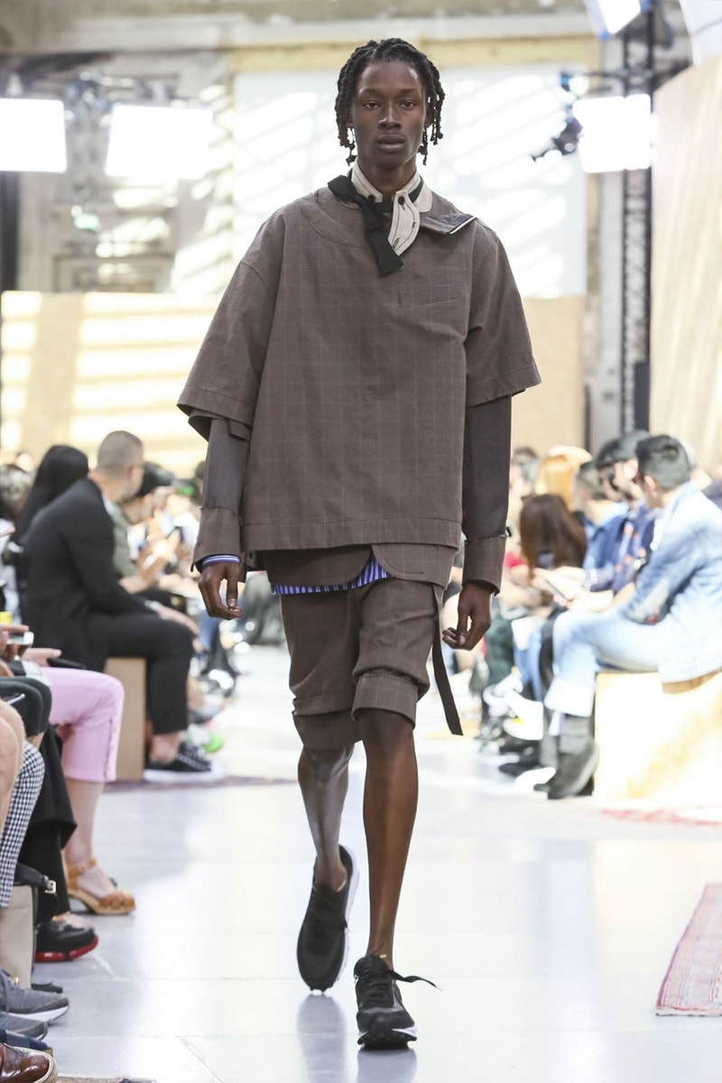 Sacai Paris Fashion Week Mens SS20 Runway Presentation military Chitose Abe