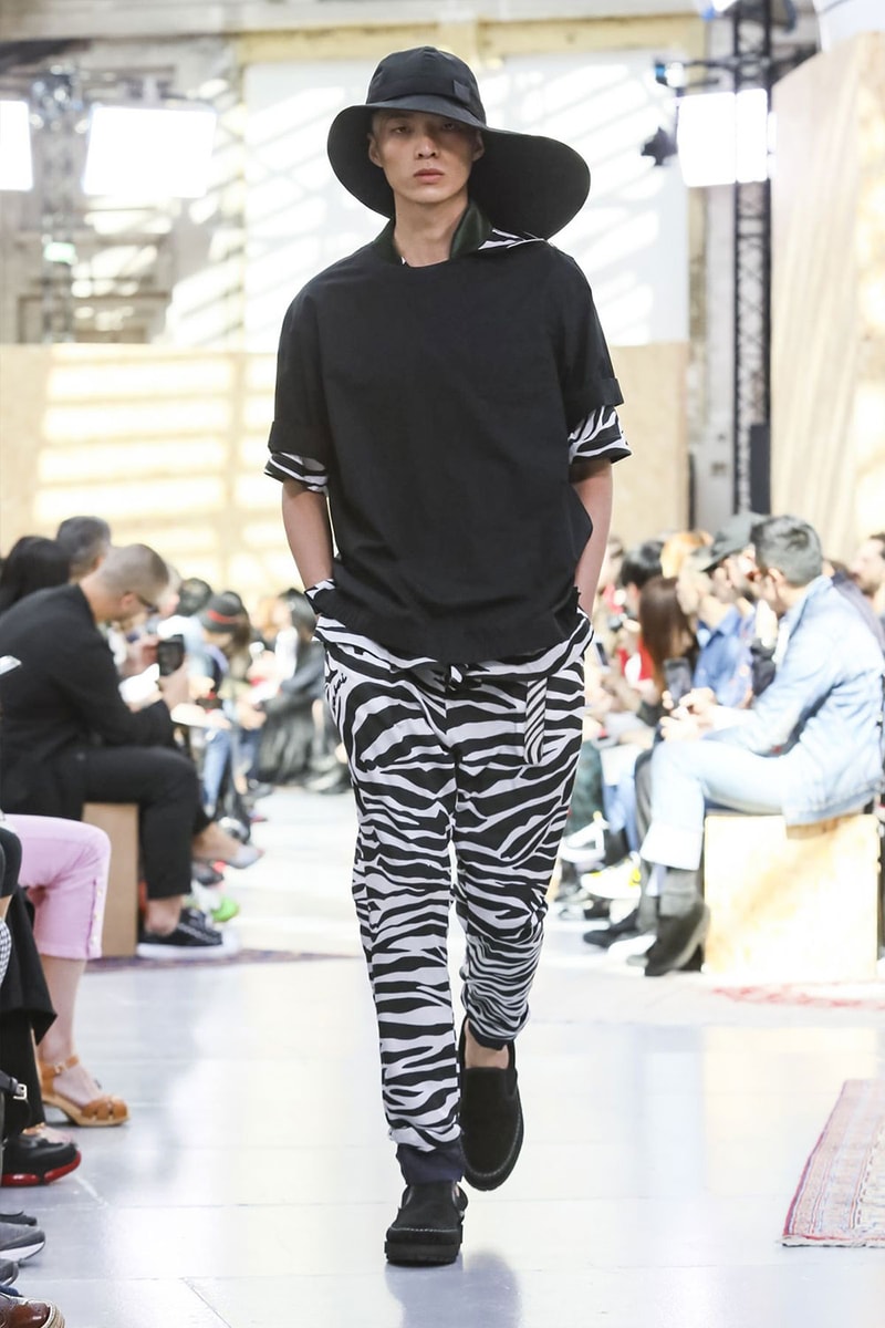 Sacai Paris Fashion Week Mens SS20 Runway Presentation military Chitose Abe