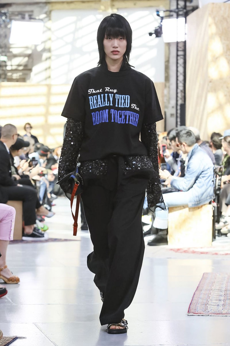 Sacai Paris Fashion Week Mens SS20 Runway Presentation military Chitose Abe