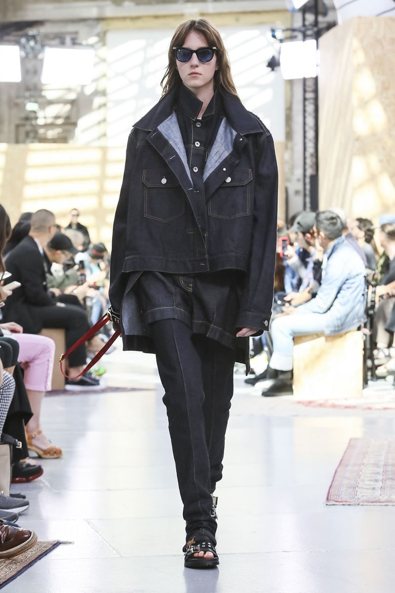 Sacai Paris Fashion Week Mens SS20 Runway Presentation military Chitose Abe