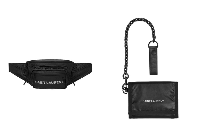 Saint Laurent NUXX Men's Accessory Line nylon sportswear