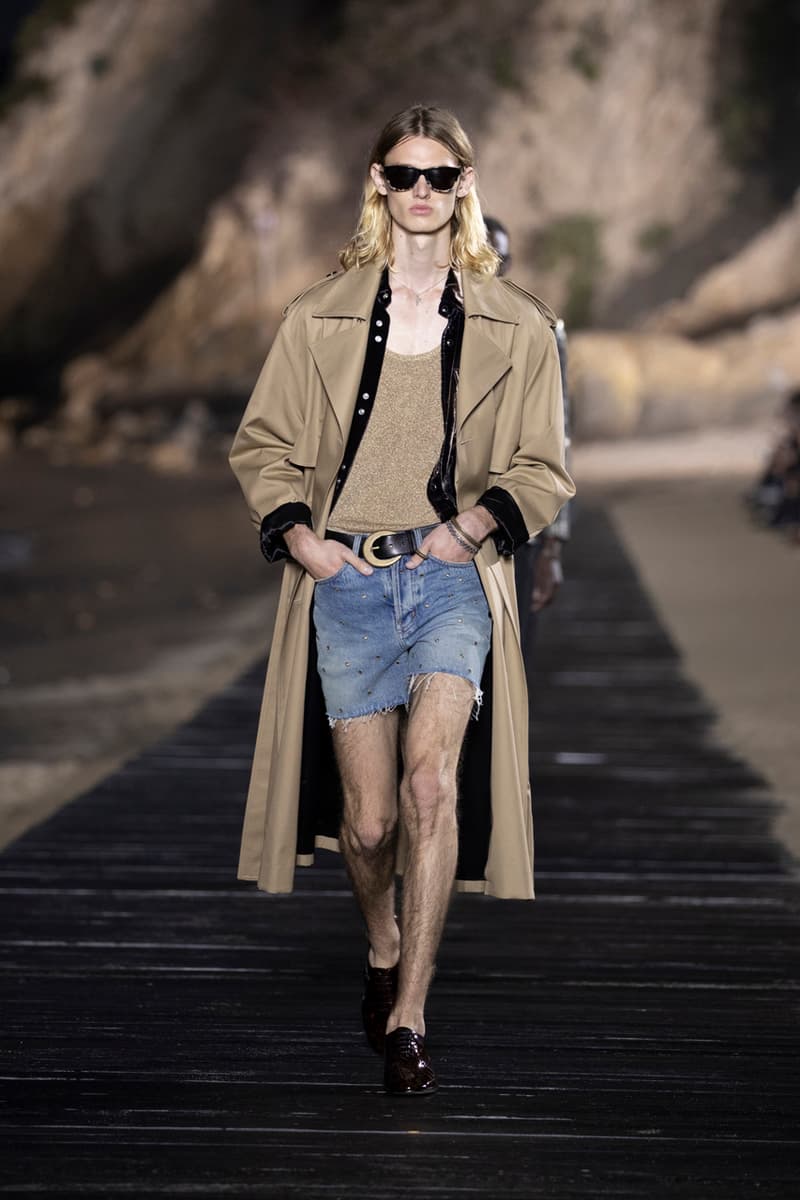 Saint Laurent Spring/Summer 2020 Collection runway ss20 fashion week presentation anthony vaccarello menswear