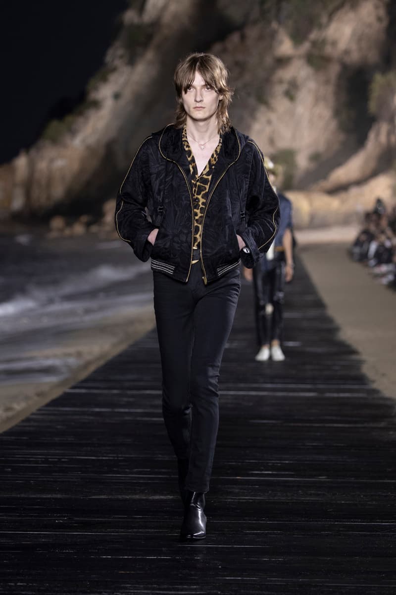 Saint Laurent Spring/Summer 2020 Collection runway ss20 fashion week presentation anthony vaccarello menswear