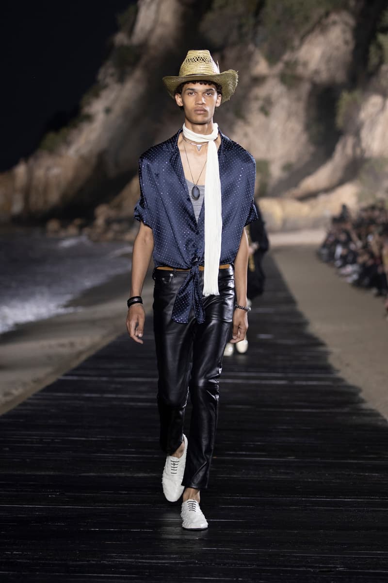 Saint Laurent Spring/Summer 2020 Collection runway ss20 fashion week presentation anthony vaccarello menswear