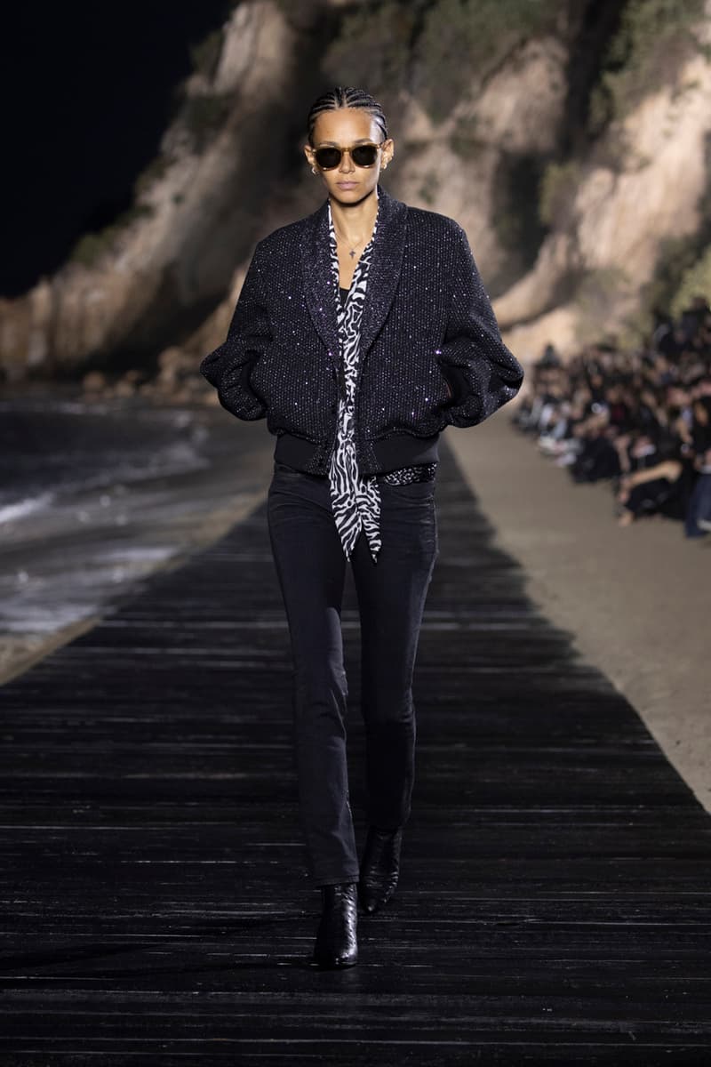 Saint Laurent Spring/Summer 2020 Collection runway ss20 fashion week presentation anthony vaccarello menswear