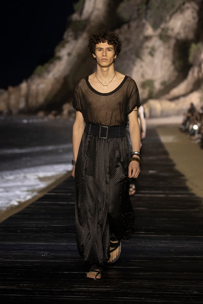 Saint Laurent Spring/Summer 2020 Collection runway ss20 fashion week presentation anthony vaccarello menswear