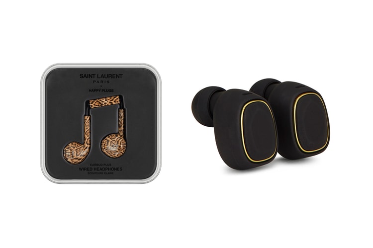 YEVO & Happy Plugs Team up With Saint Laurent on a Range of Earphones & Chargers