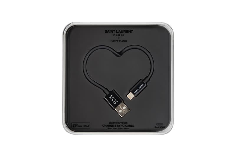 Saint Laurent YEVO Happy Plugs Earphones Charger Release Leopard Zebra Black Silver Gold