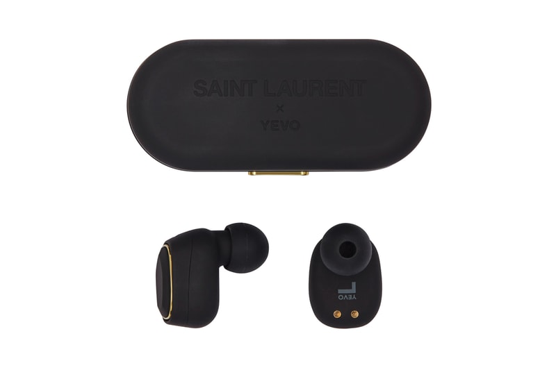 Saint Laurent YEVO Happy Plugs Earphones Charger Release Leopard Zebra Black Silver Gold