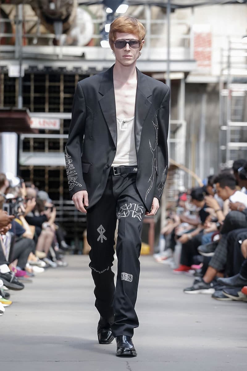 SANKUANZ Spring Summer 2020 Collection Paris Fashion Week Shangguan Zhe Sneaker protectors sandals cowboy western wear southern gothic grunge footwear