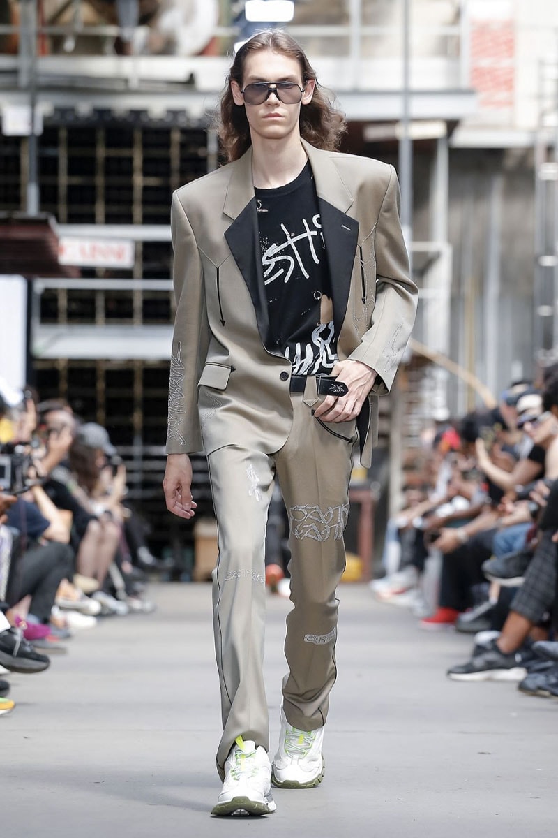 SANKUANZ Spring Summer 2020 Collection Paris Fashion Week Shangguan Zhe Sneaker protectors sandals cowboy western wear southern gothic grunge footwear