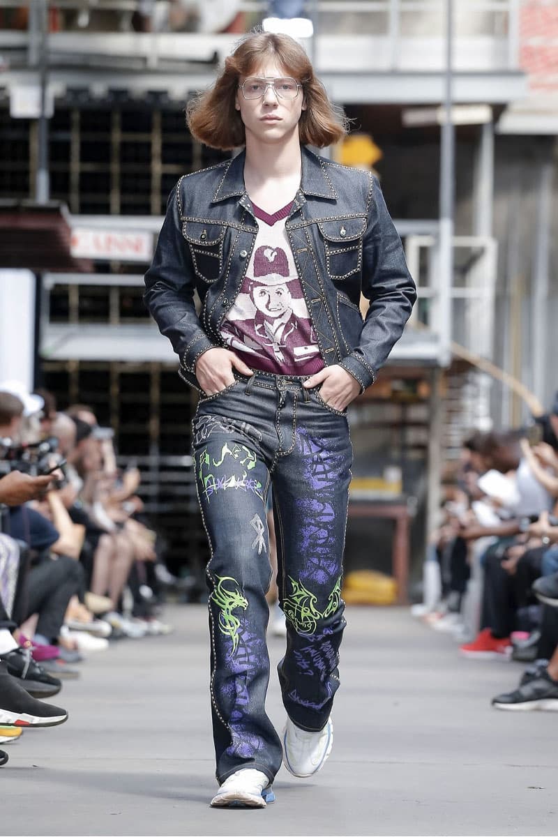 SANKUANZ Spring Summer 2020 Collection Paris Fashion Week Shangguan Zhe Sneaker protectors sandals cowboy western wear southern gothic grunge footwear