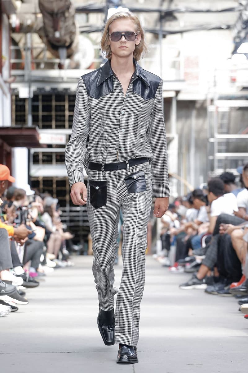 SANKUANZ Spring Summer 2020 Collection Paris Fashion Week Shangguan Zhe Sneaker protectors sandals cowboy western wear southern gothic grunge footwear