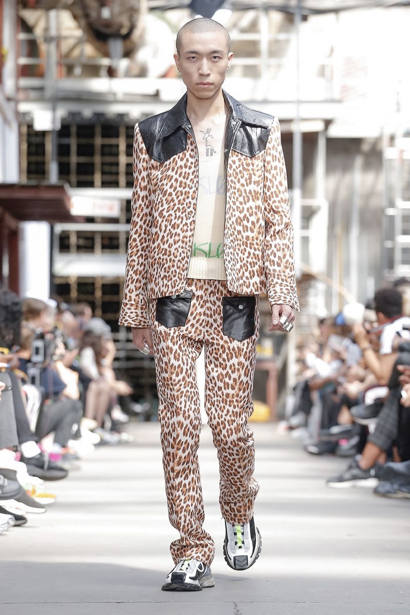 SANKUANZ Spring Summer 2020 Collection Paris Fashion Week Shangguan Zhe Sneaker protectors sandals cowboy western wear southern gothic grunge footwear