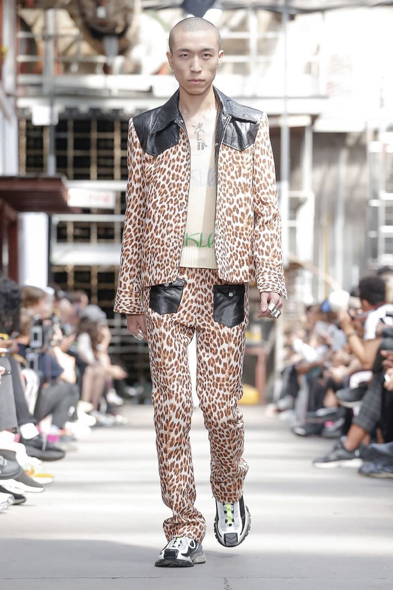SANKUANZ Spring Summer 2020 Collection Paris Fashion Week Shangguan Zhe Sneaker protectors sandals cowboy western wear southern gothic grunge footwear