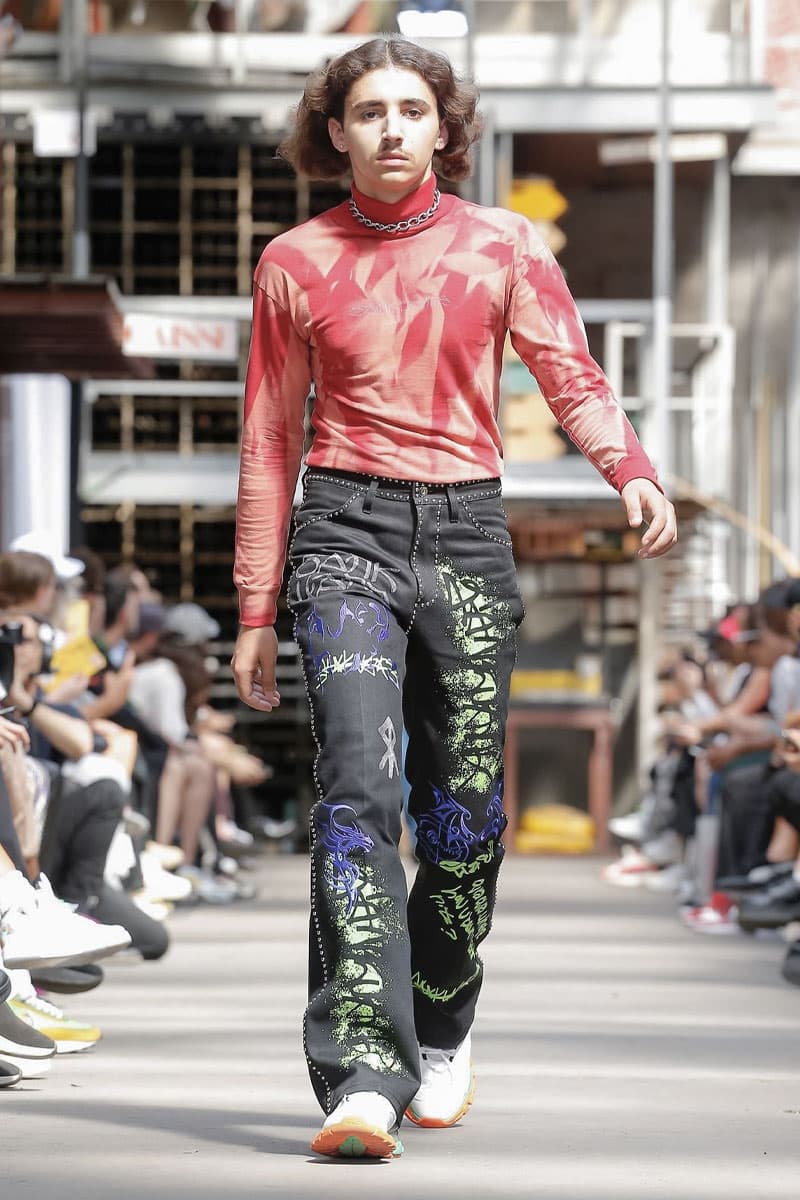 SANKUANZ Spring Summer 2020 Collection Paris Fashion Week Shangguan Zhe Sneaker protectors sandals cowboy western wear southern gothic grunge footwear