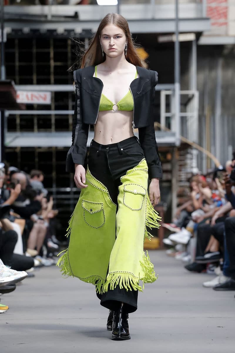 SANKUANZ Spring Summer 2020 Collection Paris Fashion Week Shangguan Zhe Sneaker protectors sandals cowboy western wear southern gothic grunge footwear