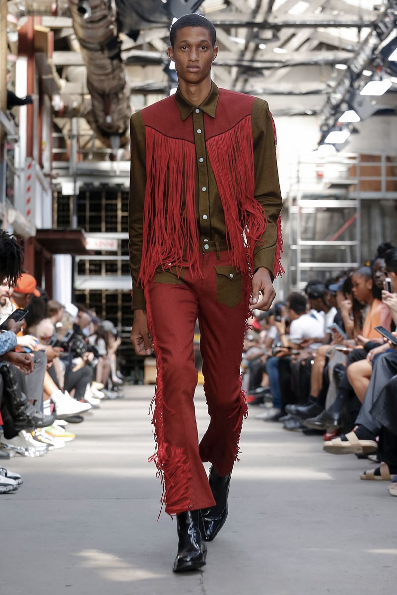 SANKUANZ Spring Summer 2020 Collection Paris Fashion Week Shangguan Zhe Sneaker protectors sandals cowboy western wear southern gothic grunge footwear
