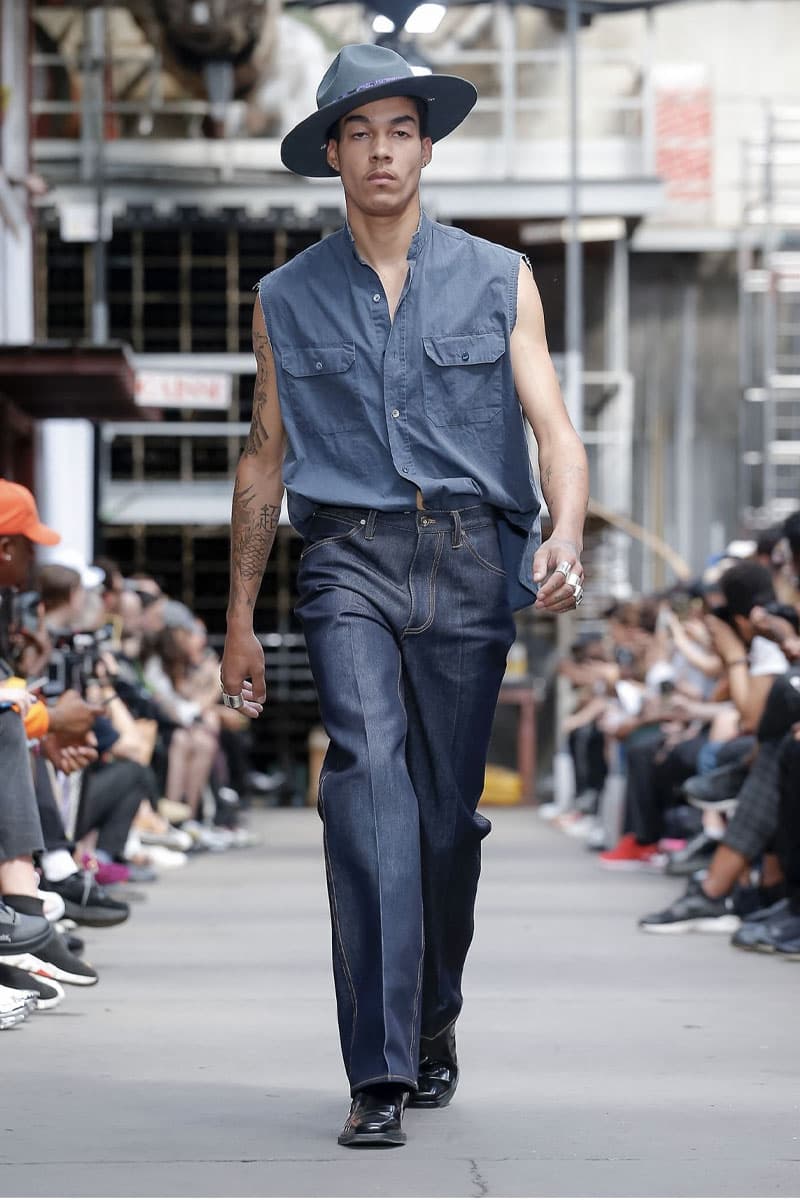 SANKUANZ Spring Summer 2020 Collection Paris Fashion Week Shangguan Zhe Sneaker protectors sandals cowboy western wear southern gothic grunge footwear