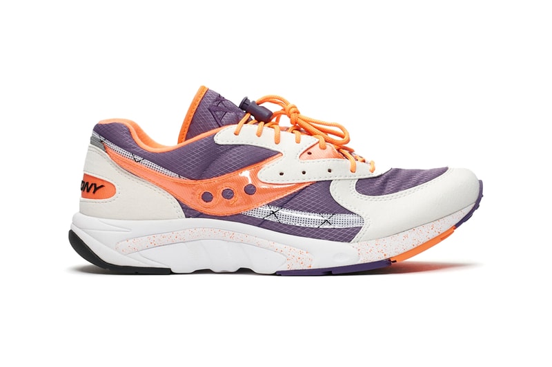 saucony aya purple orange white colorway release 2019 
