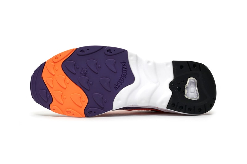 saucony aya purple orange white colorway release 2019 