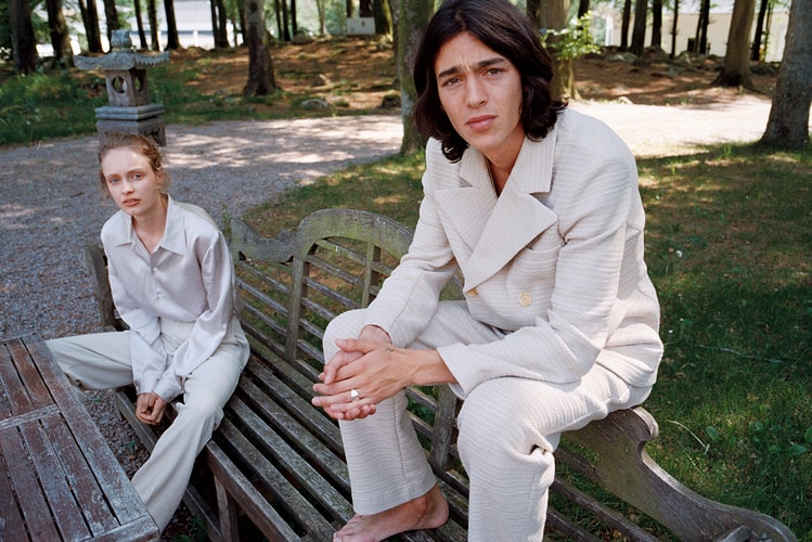 Séfr Masters Minimalist Tailoring in SS20 "White Fire" Collection