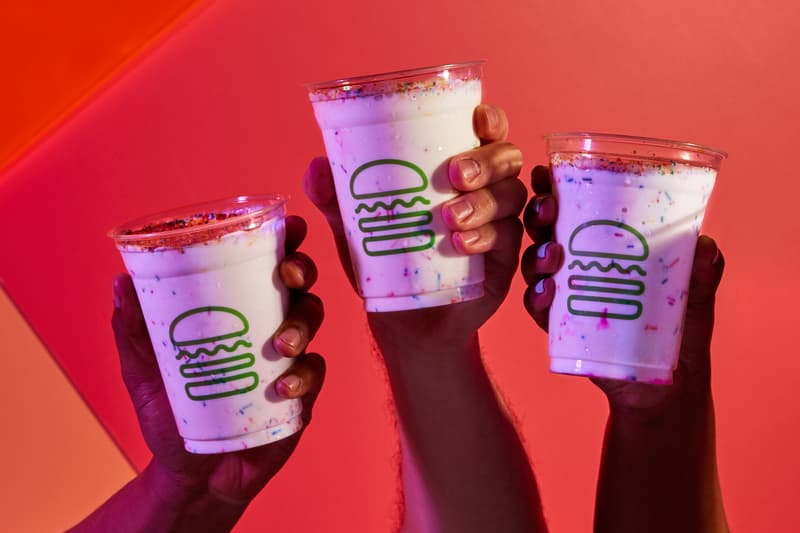 Shake Shack Releases Pride Shake & Merch limited edition milkshake t-shirts rainbow lgbqt pride month the trevor project