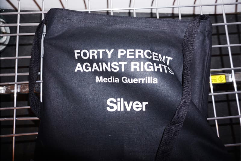 Silver FORTY PERCENT AGAINST RIGHTS Capsule FPAR Silver Magazine Takuya Chiba grind chief in editor Tetsu Nishiyama 