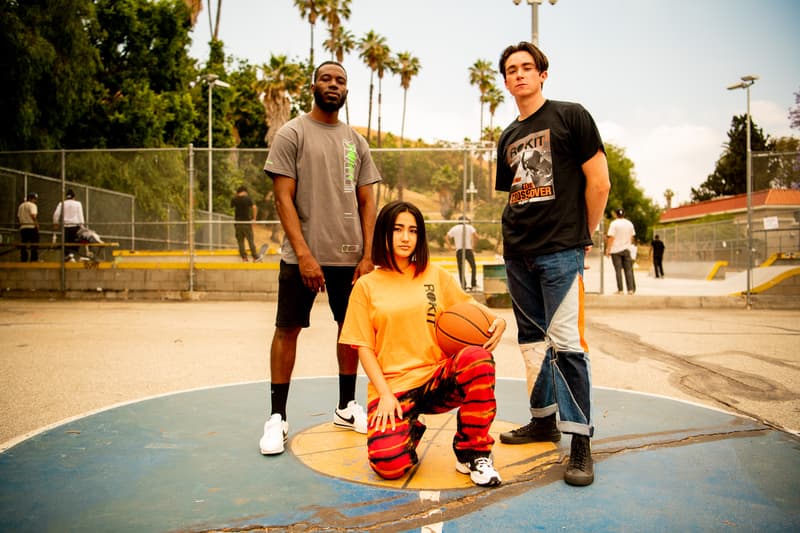ROKIT SLAM 2019 Capsule Collection Skateboarding Basketball graphics orange crossover Lock Up Tees t shirts