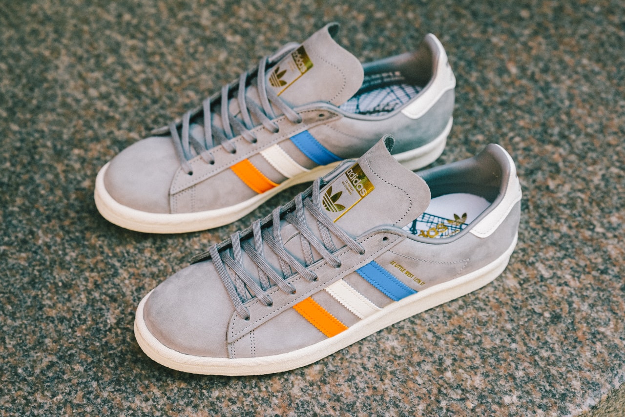 sneakersnstuff sns adidas originals campus 80s 22 little west sneaker release 2019