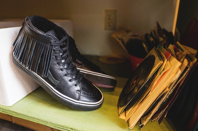 Sole Classics Vans The Funk Collection funk soul rock and roll hall of fame ohio retailer flower 70s chukka sk8-hi slip-on lx