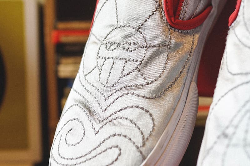 Sole Classics Vans The Funk Collection funk soul rock and roll hall of fame ohio retailer flower 70s chukka sk8-hi slip-on lx