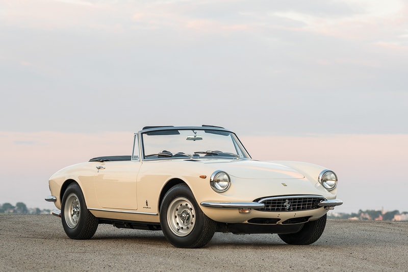 Sotheby s 1969 Ferrari 365 GTS Spider Auction vintage cars italian prancing horse racing collection 